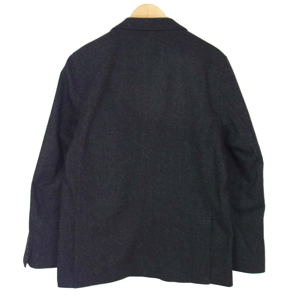 SOPHNET. ソフネット 202040 LIGHT STRETCH TWEED 2BUTTON JACKET ライト ストレッチ ツイード テーラード ジャケット ダークグレー系 XL【美品】【中古】