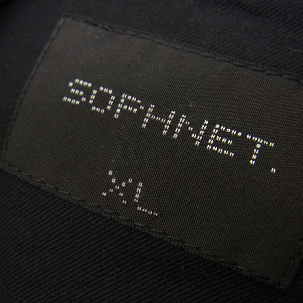 SOPHNET. ソフネット 202040 LIGHT STRETCH TWEED 2BUTTON JACKET ライト ストレッチ ツイード テーラード ジャケット ダークグレー系 XL【美品】【中古】