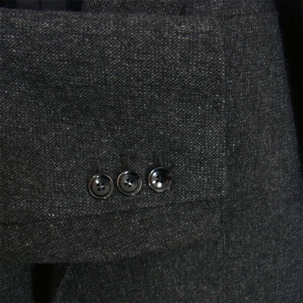 SOPHNET. ソフネット 202040 LIGHT STRETCH TWEED 2BUTTON JACKET ライト ストレッチ ツイード テーラード ジャケット ダークグレー系 XL【美品】【中古】