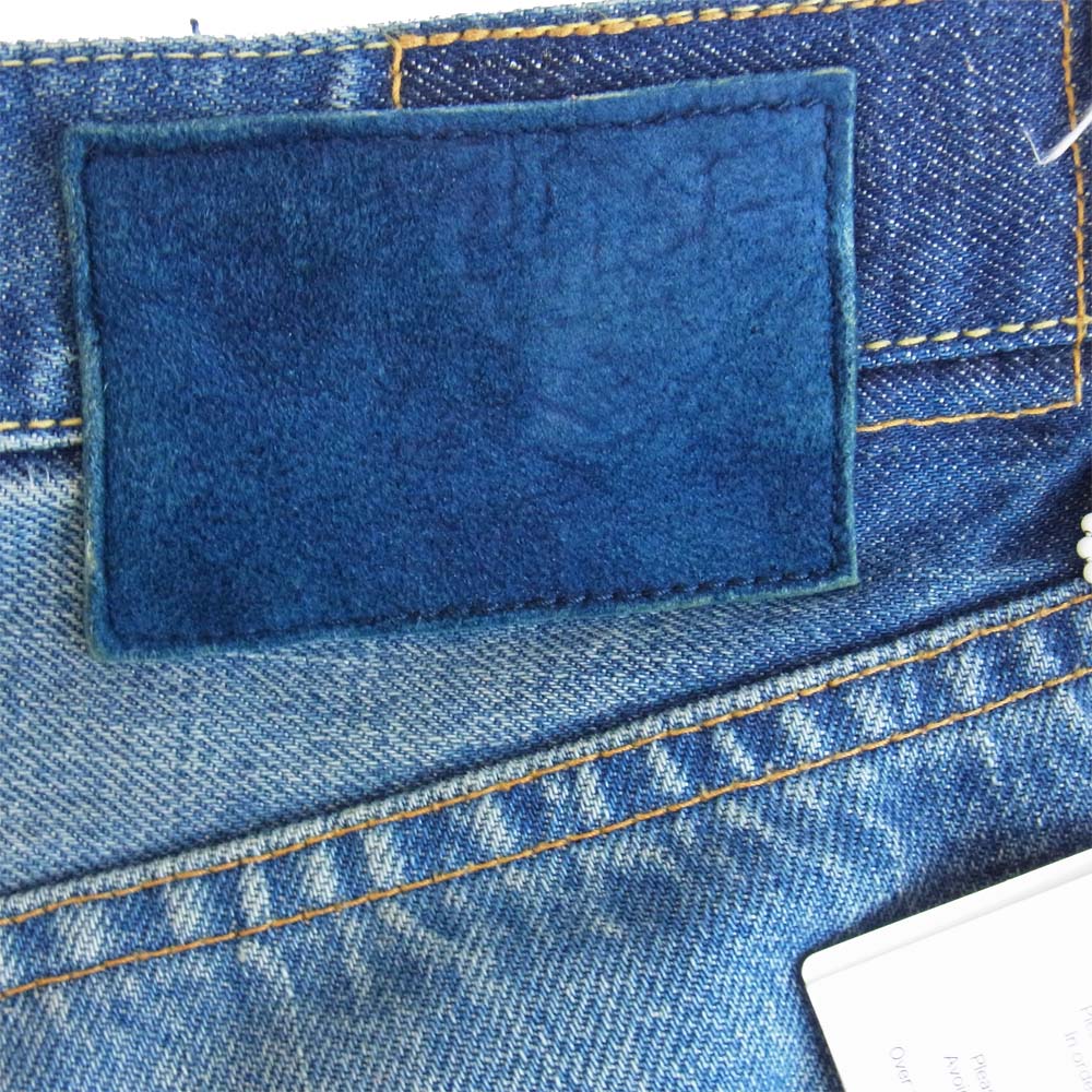 VISVIM ビズビム 18SS 0118105005027 SOCIAL SCULPTURE 03 DAMAGED ソーシャル スカルプチャー ダメージ デニムパンツ インディゴブルー系 W38【中古】