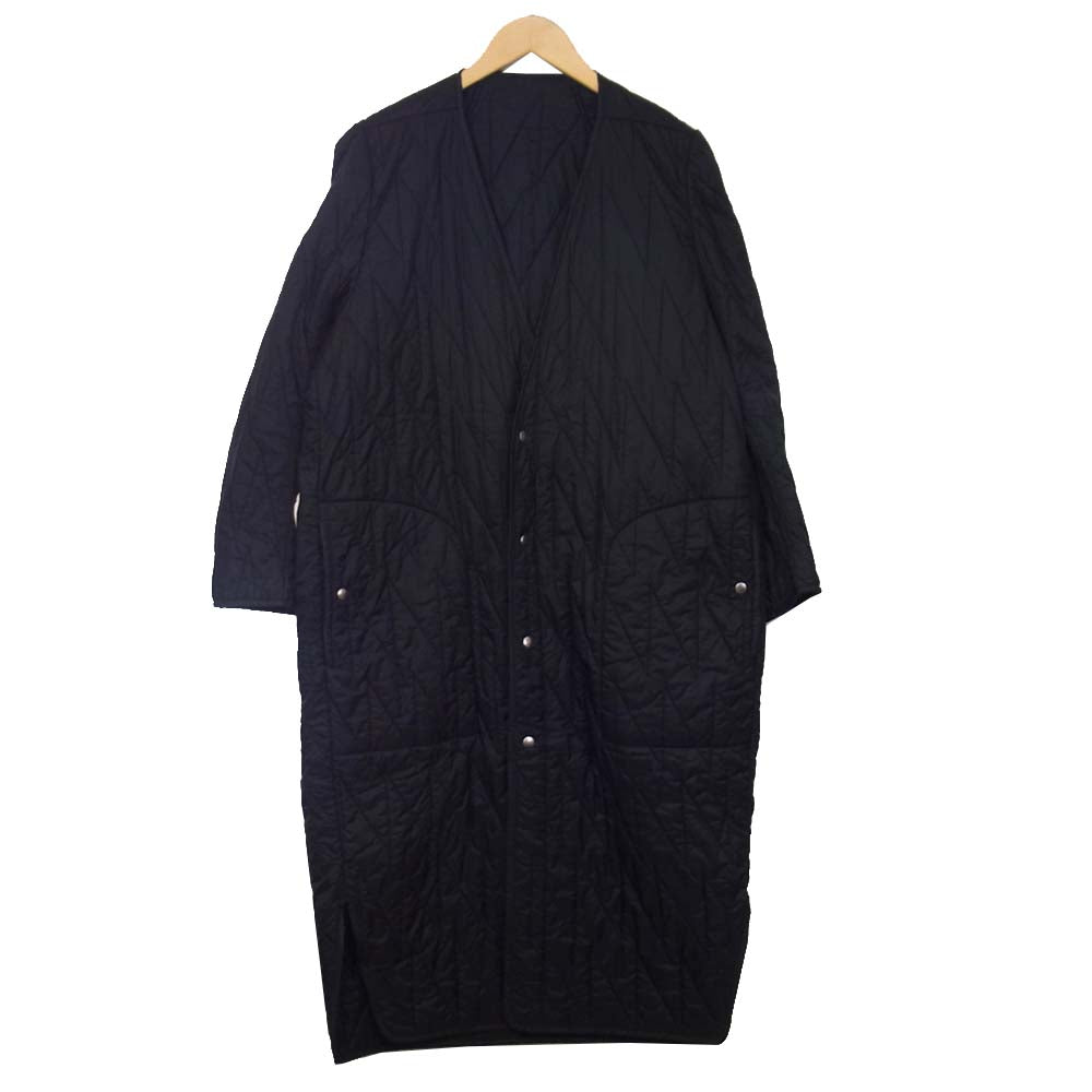 Rick Owens リックオウエンス RR19F4927 Black Long Quilted Liner Coat ブラック系 42【中古】