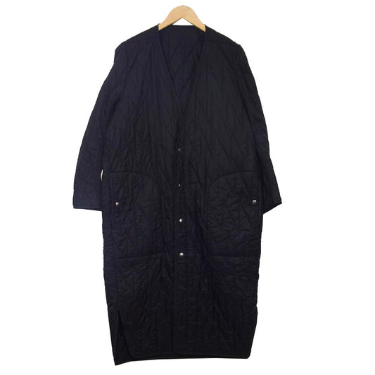 Rick Owens リックオウエンス RR19F4927 Black Long Quilted Liner Coat ブラック系 42【中古】