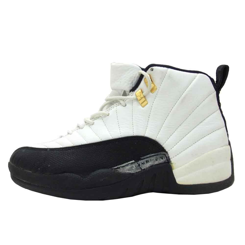 NIKE AIR JORDAN ナイキ ジョーダン 130690-101 観賞用 12 オリジナル ホワイト系 ブラック系 27㎝【中古】