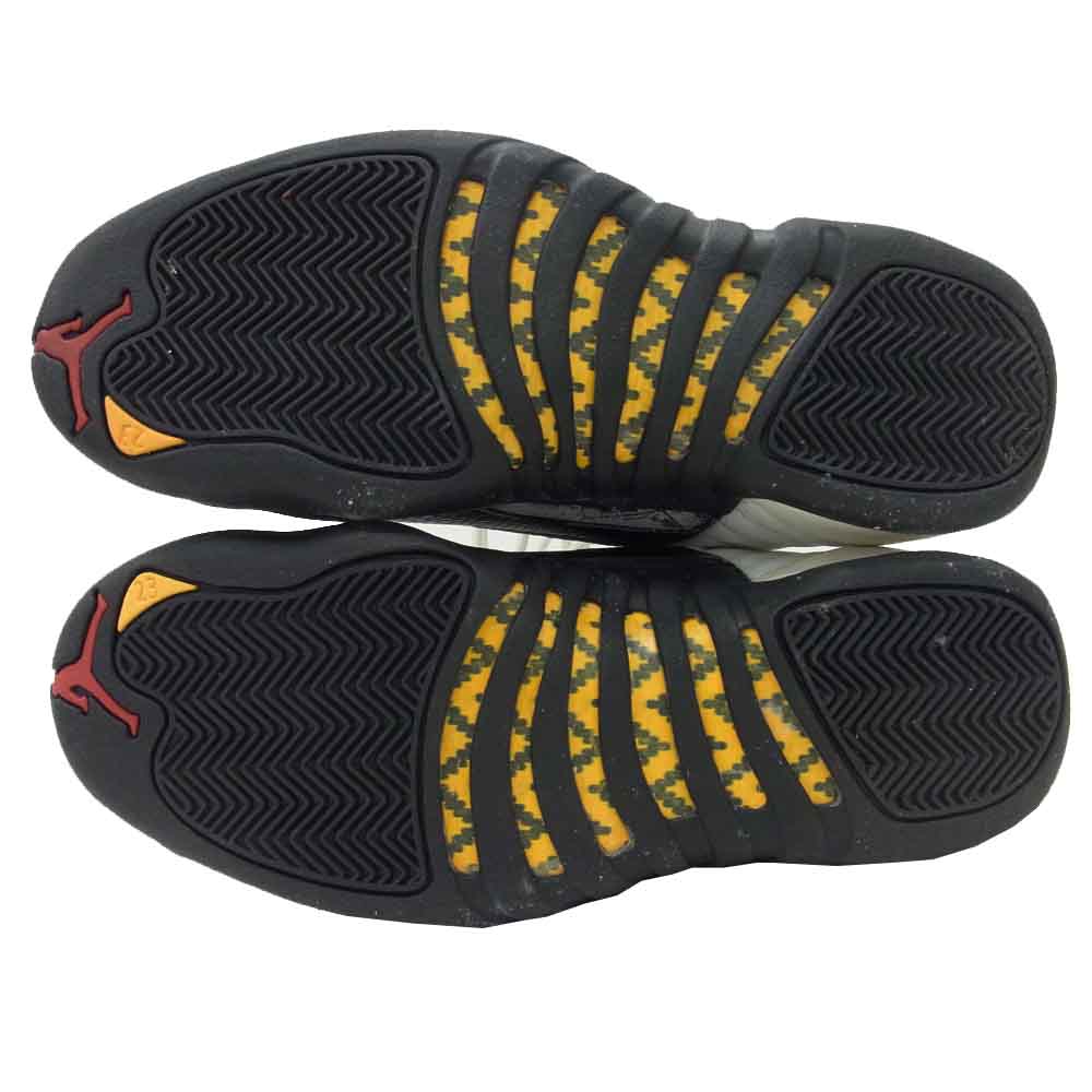 NIKE AIR JORDAN ナイキ ジョーダン 130690-101 観賞用 12 オリジナル ホワイト系 ブラック系 27㎝【中古】