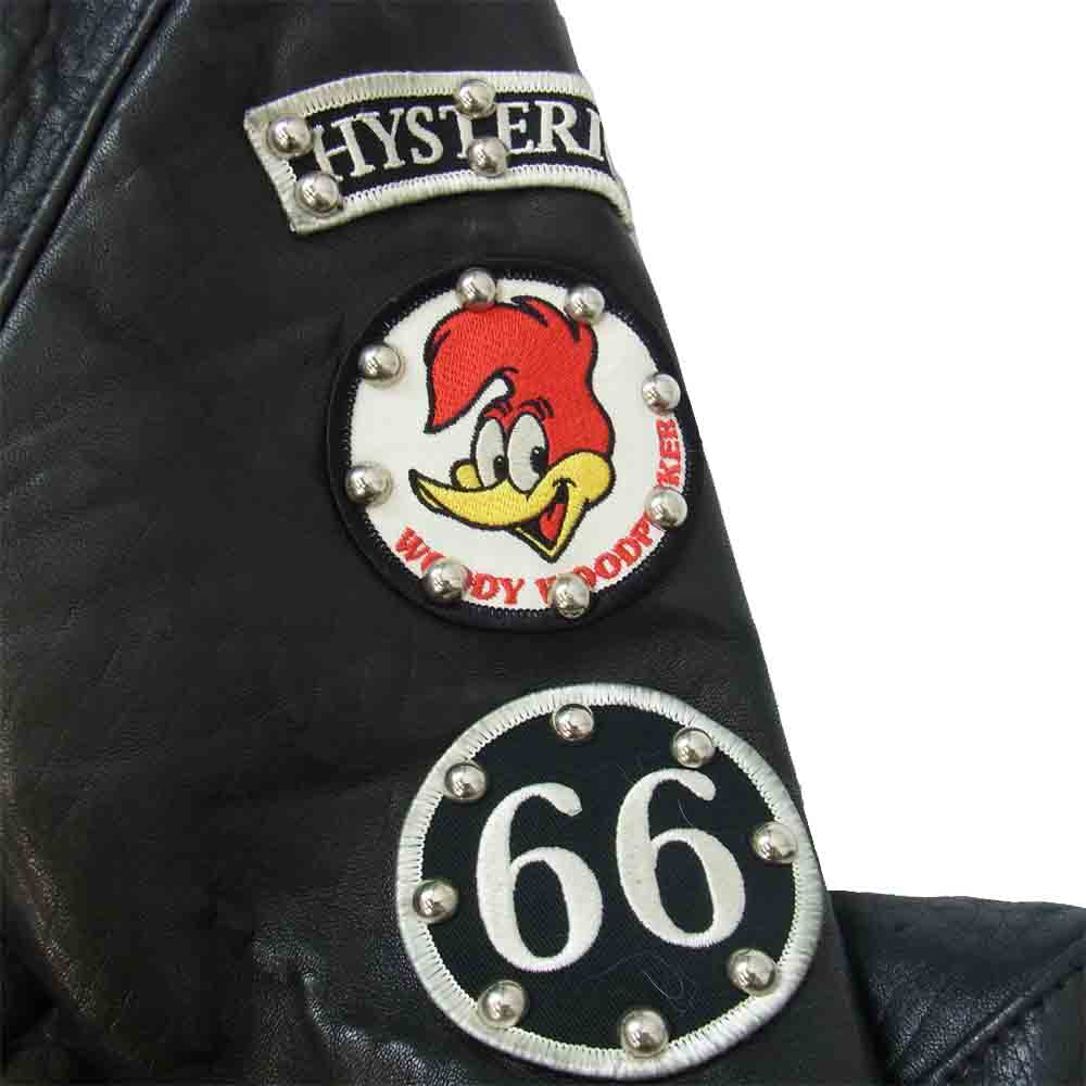 HYSTERIC GLAMOUR ヒステリックグラマー 0251LB01 Lewis Leathers ルイスレザー ライトニング ホースハイド  ブラック系 M【中古】