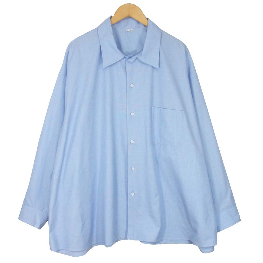 フィフス fifth general store 10XL BIG SHIRTS オリジナル ビッグ シャツ  ライトブルー系 XL【中古】