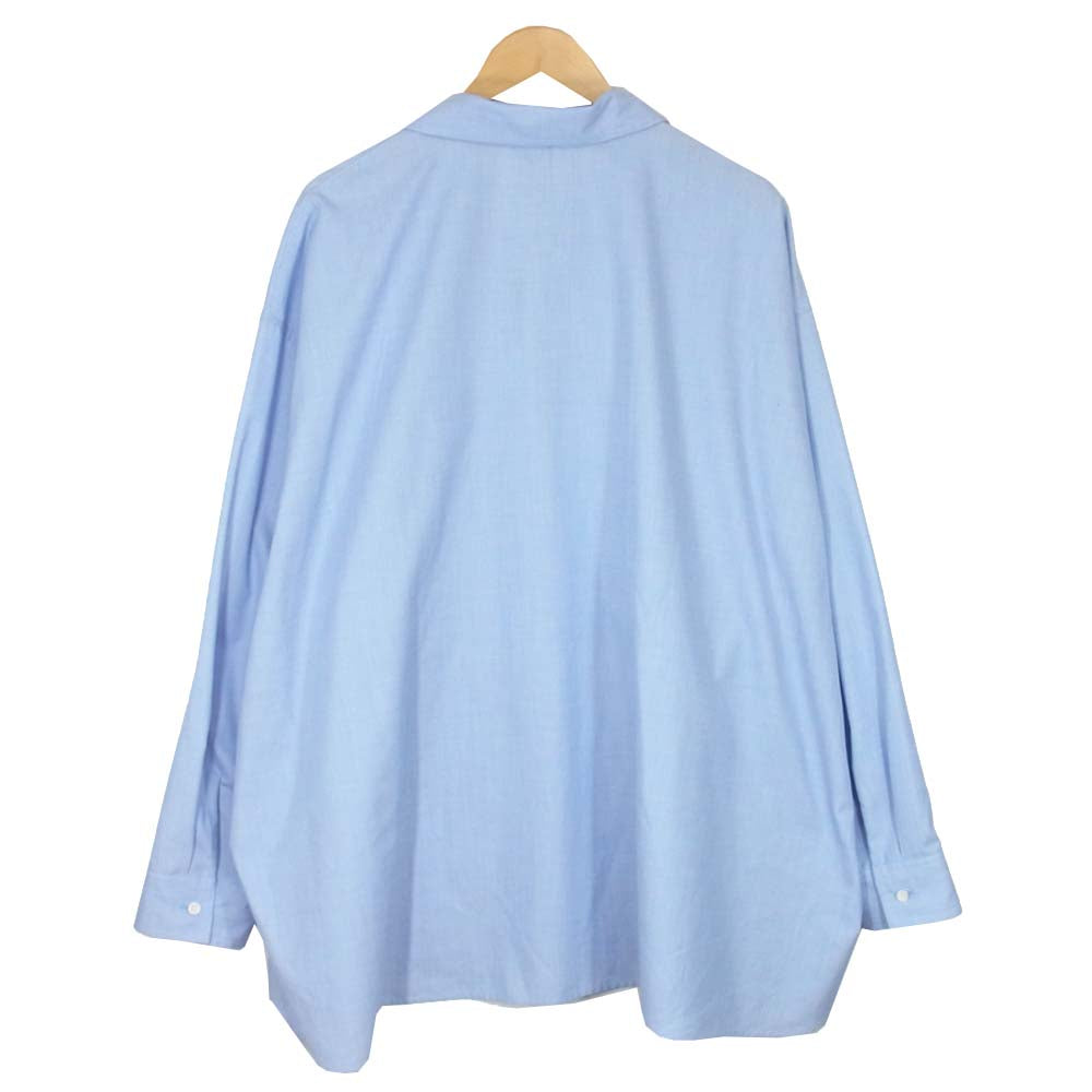 フィフス fifth general store 10XL BIG SHIRTS オリジナル ビッグ シャツ  ライトブルー系 XL【中古】