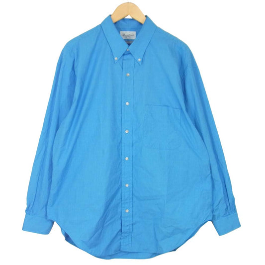 マービンポンティアック MPSM-1902S BD Collar-OX SH 長袖 ボタンダウン オックスフォード シャツ ブルー ブルー系 ONE SIZE【中古】