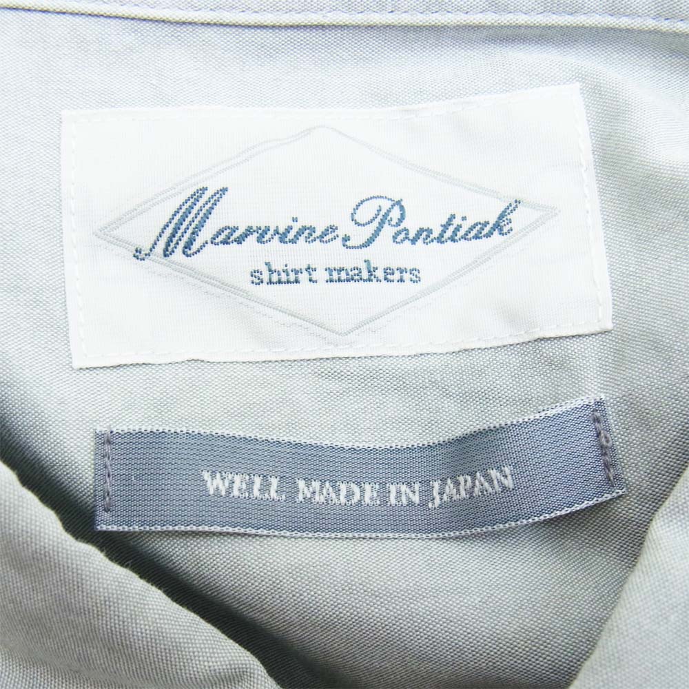 20SS MPSM-2007S Tab Collar LS SH タブカラー プルオーバー 長袖 シャツ カーキ系 F【中古】