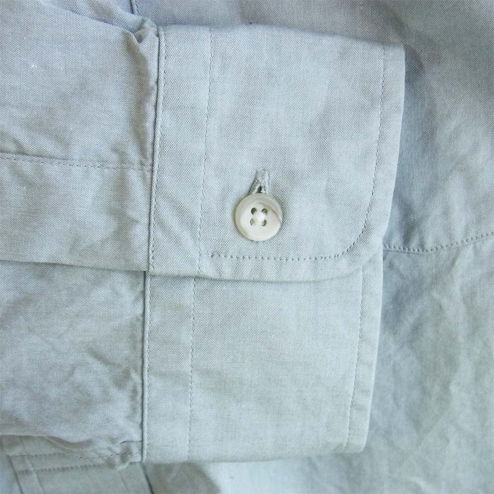 20SS MPSM-2007S Tab Collar LS SH タブカラー プルオーバー 長袖 シャツ カーキ系 F【中古】