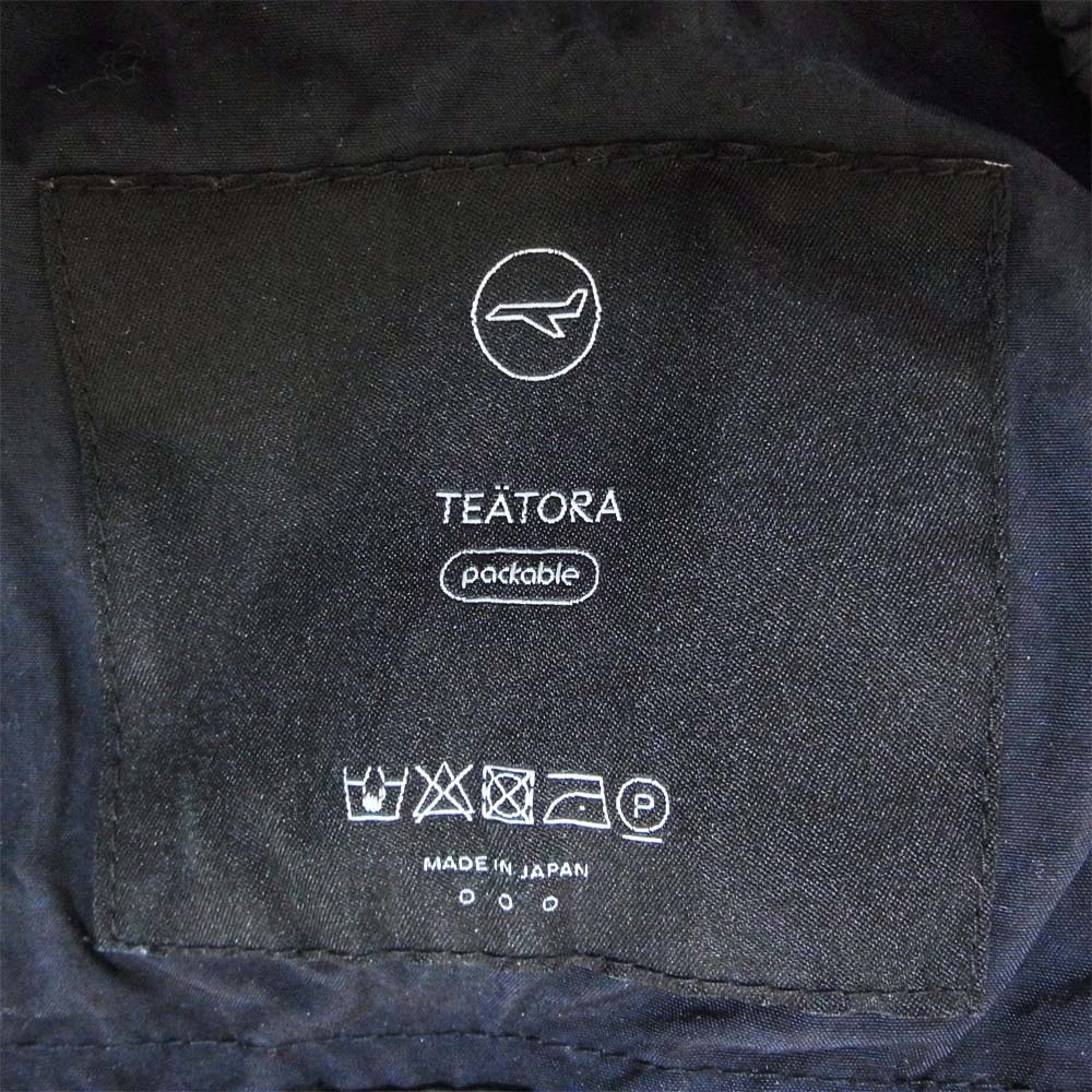 TEATORA テアトラ Device Cruiser Packable ディバイス パッカブル ナイロン パンツ サイズ3 ネイビー系 3【中古】