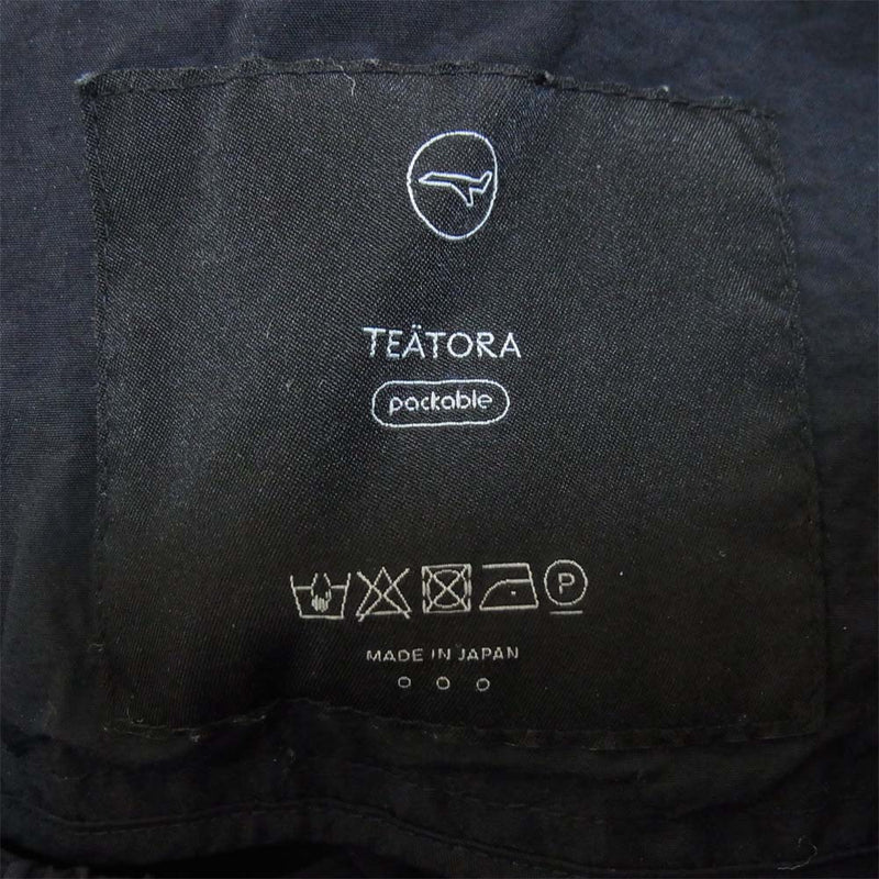 TEATORA テアトラ Device Cruiser Packable ディバイス パッカブル ナイロン パンツ サイズ3 ネイビー系 3【中古】