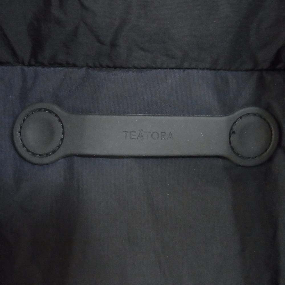 TEATORA テアトラ ROOMKEY VEST evapod ルームキー ダウン ベスト サイズ3 ブラック系 3【中古】