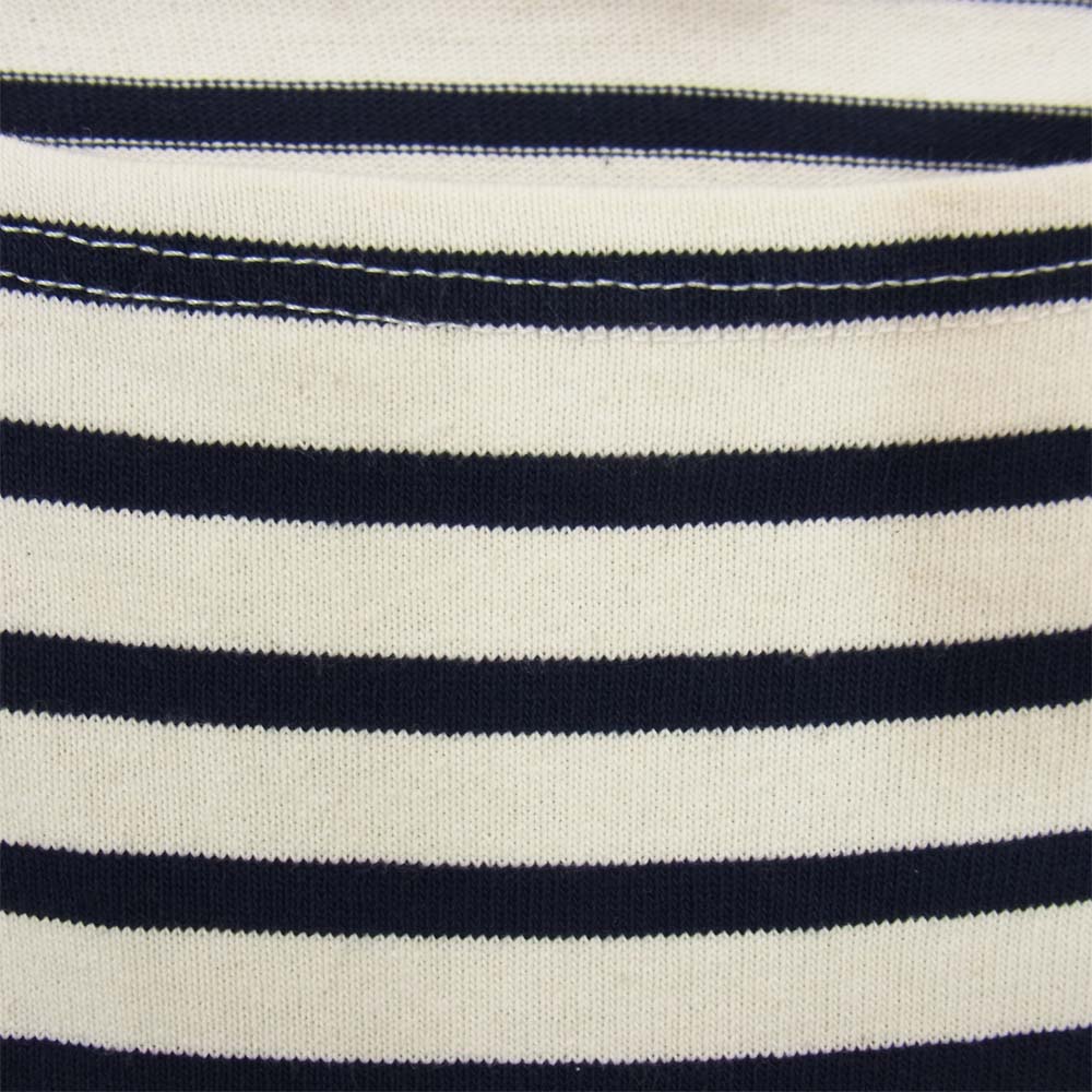 ORCIVAL オーシバル ボーダー ボートネック ネイビー系 4【中古】