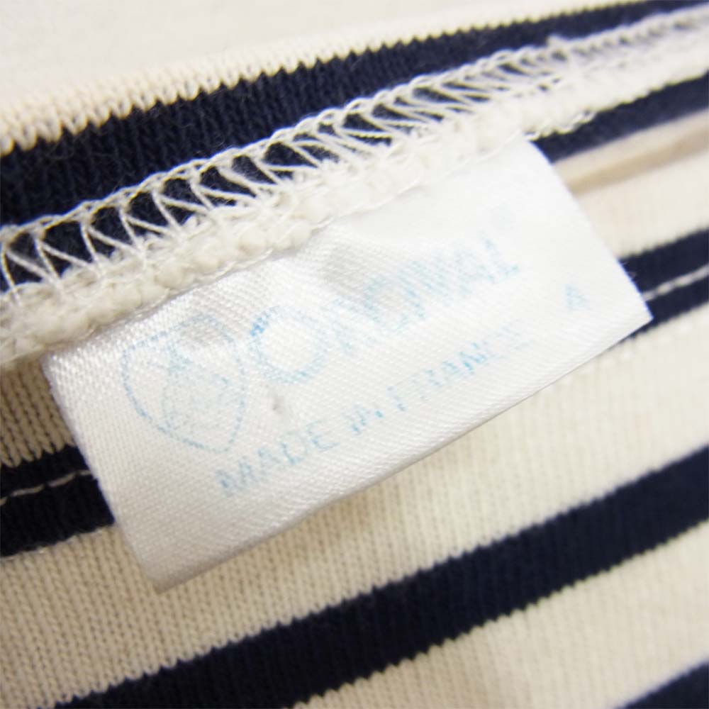 ORCIVAL オーシバル ボーダー ボートネック ネイビー系 4【中古】