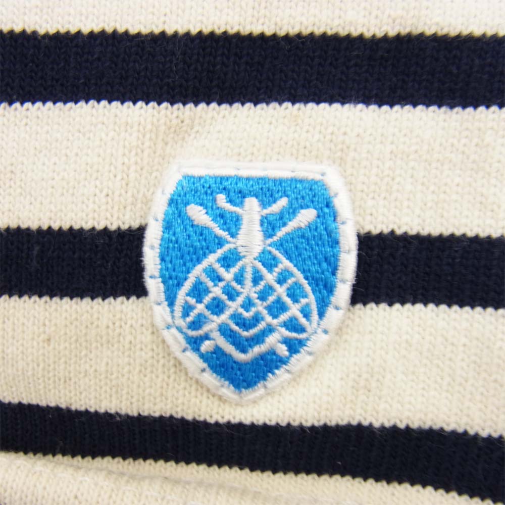 ORCIVAL オーシバル ボーダー ボートネック ネイビー系 4【中古】