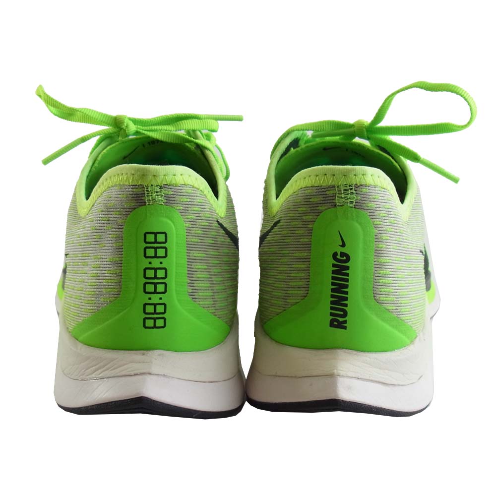 NIKE ナイキ AT2863 ZOOM PEGASASU TURBO ペガサス ターボ ライトグリーン系 27.5㎝【中古】