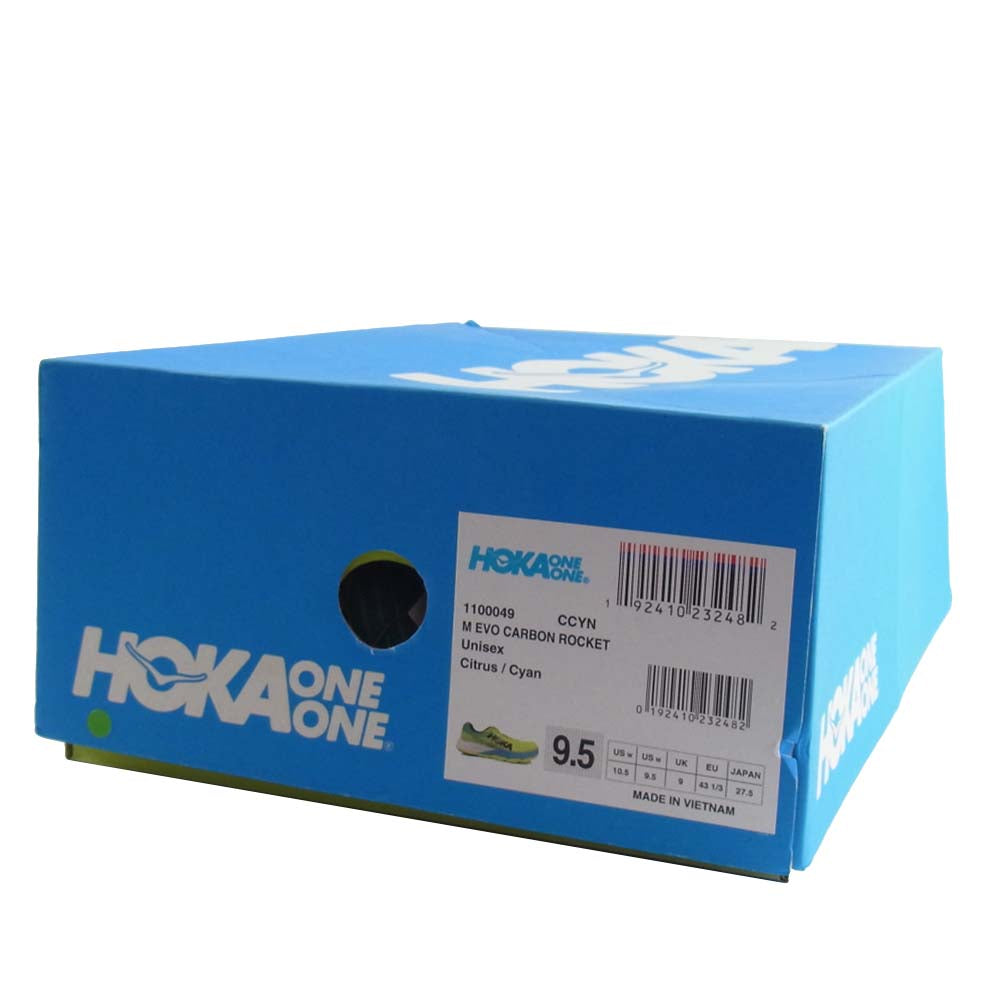 HOKA ONE ONE ホカ オネオネ 1100049 EVO CARBON ROCKET イエロー系 27.5cm【中古】