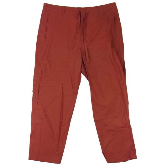 AURALEE オーラリー A8SPO3WC コットン テーパードパンツ エンジ系 3【中古】