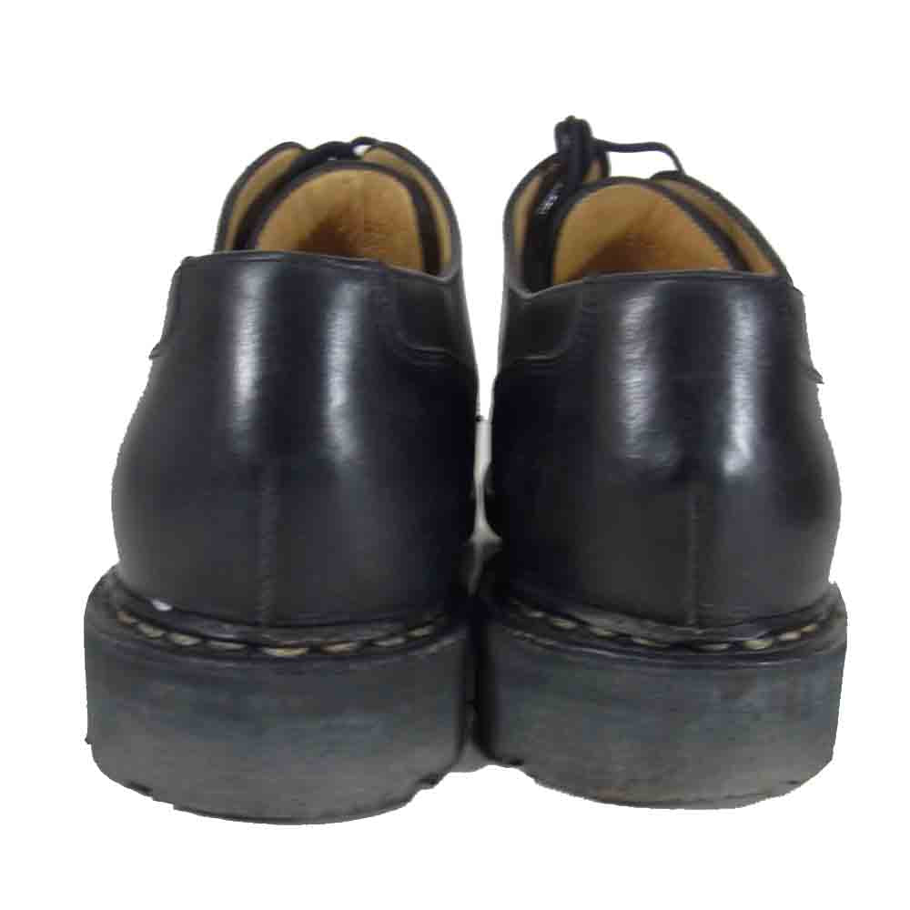 Paraboot パラブーツ Chambord シャンボード レザー Uチップ シューズ ブラック系 8 1/2【中古】