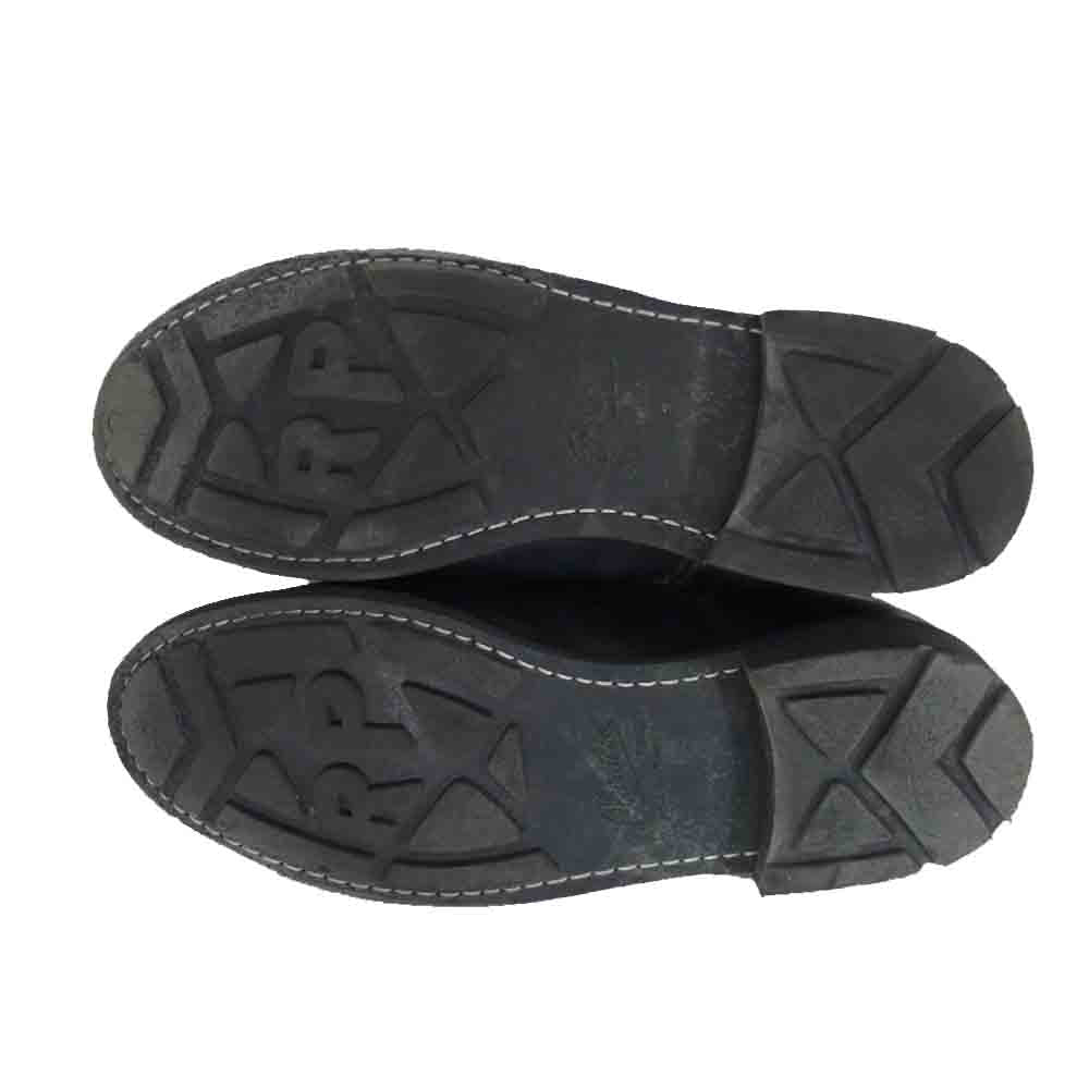Paraboot パラブーツ Chambord シャンボード レザー Uチップ シューズ ブラック系 8 1/2【中古】