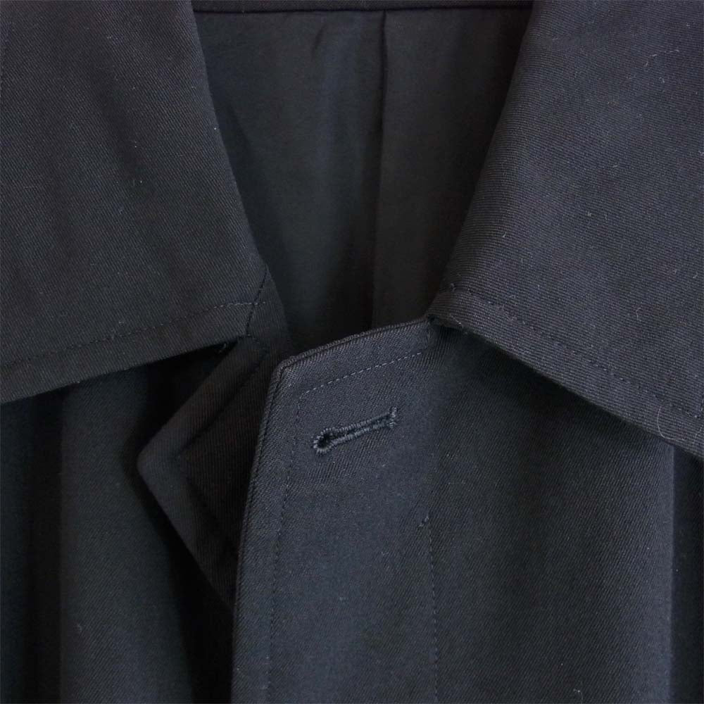 COMME des GARCONS HOMME DEUX コムデギャルソンオムドゥ DC-84001M ウール ステンカラー コート ブラック系 M【中古】