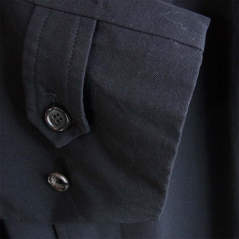 COMME des GARCONS HOMME DEUX コムデギャルソンオムドゥ DC-84001M ウール ステンカラー コート ブラック系 M【中古】
