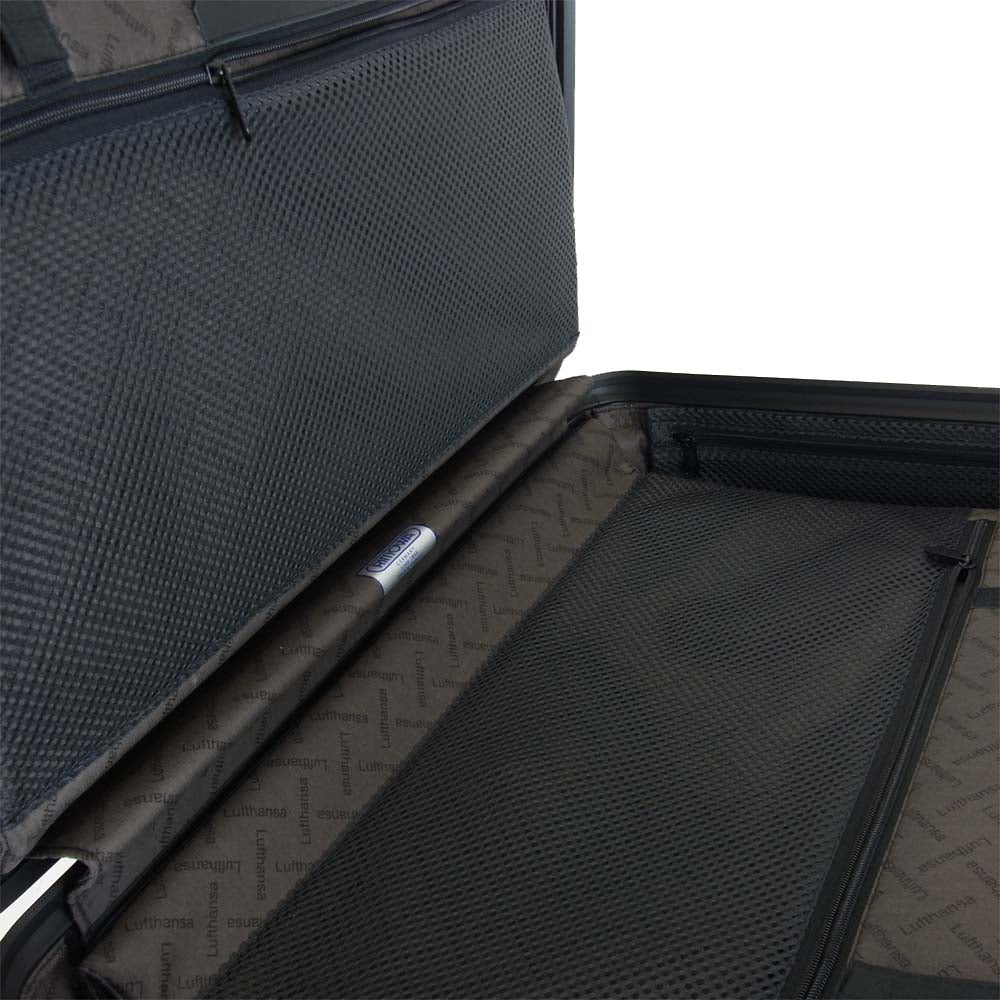 RIMOWA リモワ トパーズ ルフトハンザ航空 コラボ 2輪 キャリーケース ブラック系【中古】