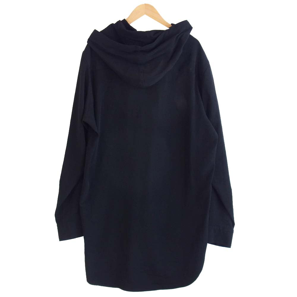 Yohji Yamamoto ヨウジヤマモト GR-B01-803 グラウンドワイ Ground Y フード付き長袖 シャツ ブラック系 3【中古】