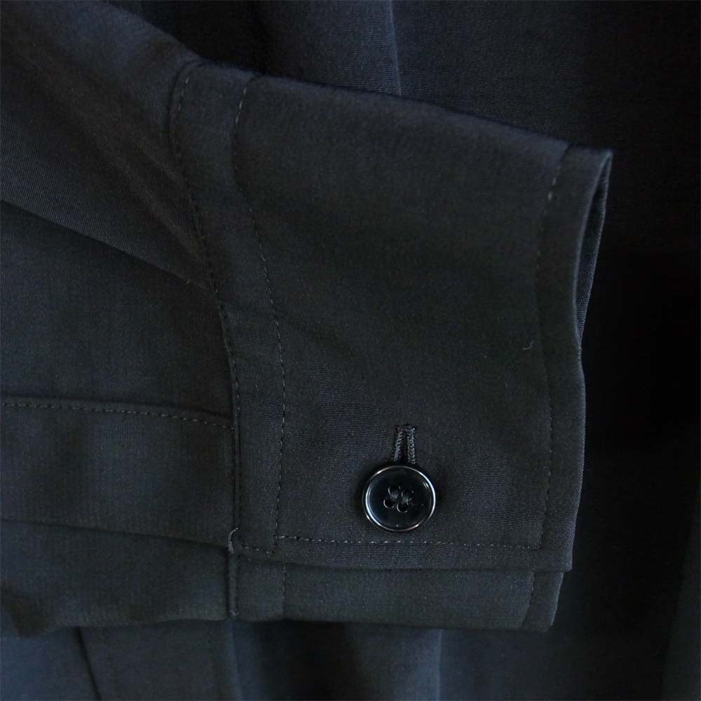 Yohji Yamamoto ヨウジヤマモト GR-B01-803 グラウンドワイ Ground Y フード付き長袖 シャツ ブラック系 3【中古】