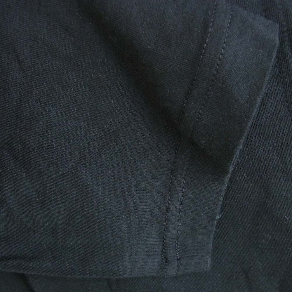 Yohji Yamamoto ヨウジヤマモト GR-T14-046 グラウンドワイ Ground Y Modal Cotton Double Collar Long Cardigan ダブル カラー ロングスリーブ カーディガン ブラック系 3【新古品】【未使用】【中古】