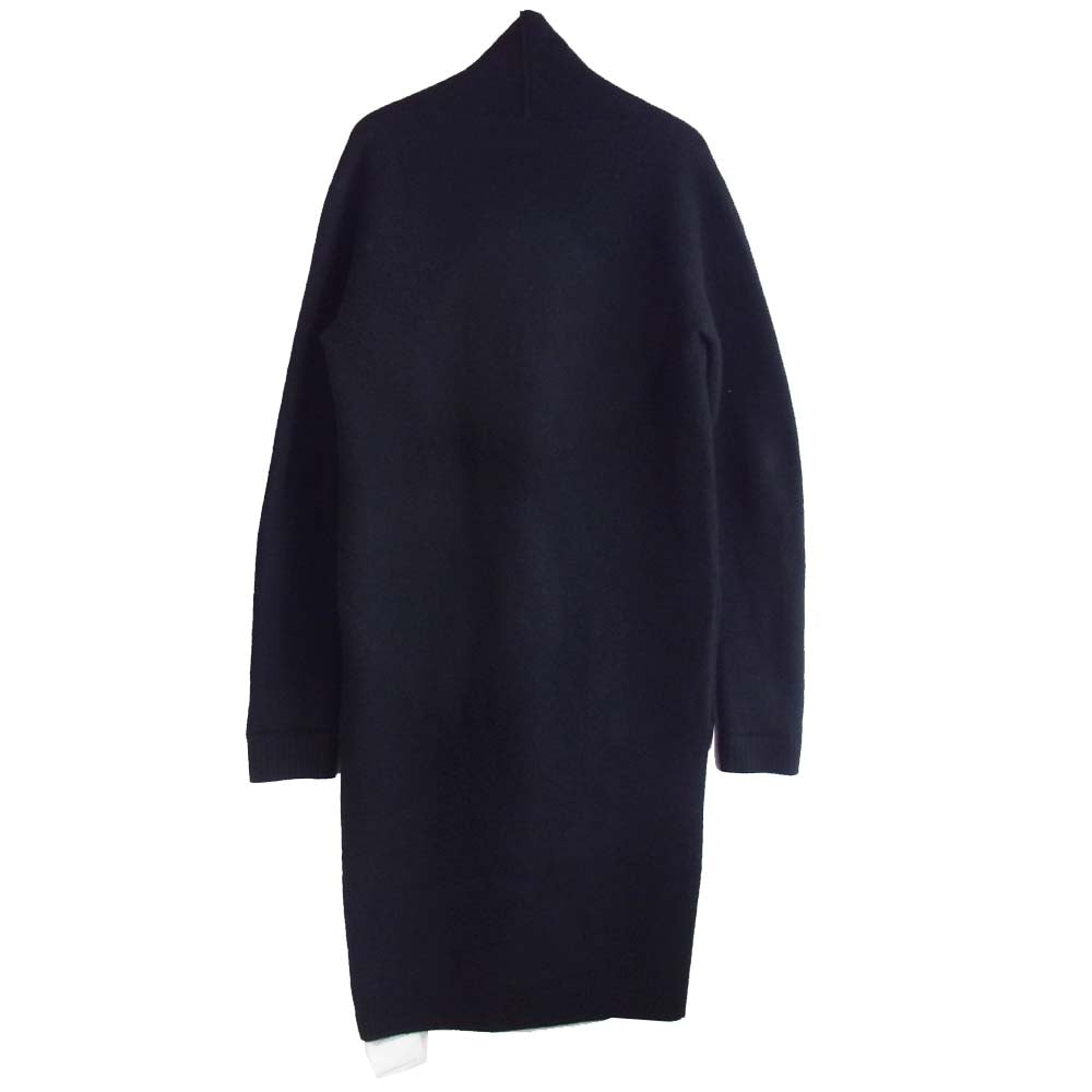 Yohji Yamamoto ヨウジヤマモト 20AW GR-K02-015 グラウンドワイ Ground Y W/Boil Long Gown Knit ロング ガウン ニット カーディガン ブラック系 3【新古品】【未使用】【中古】