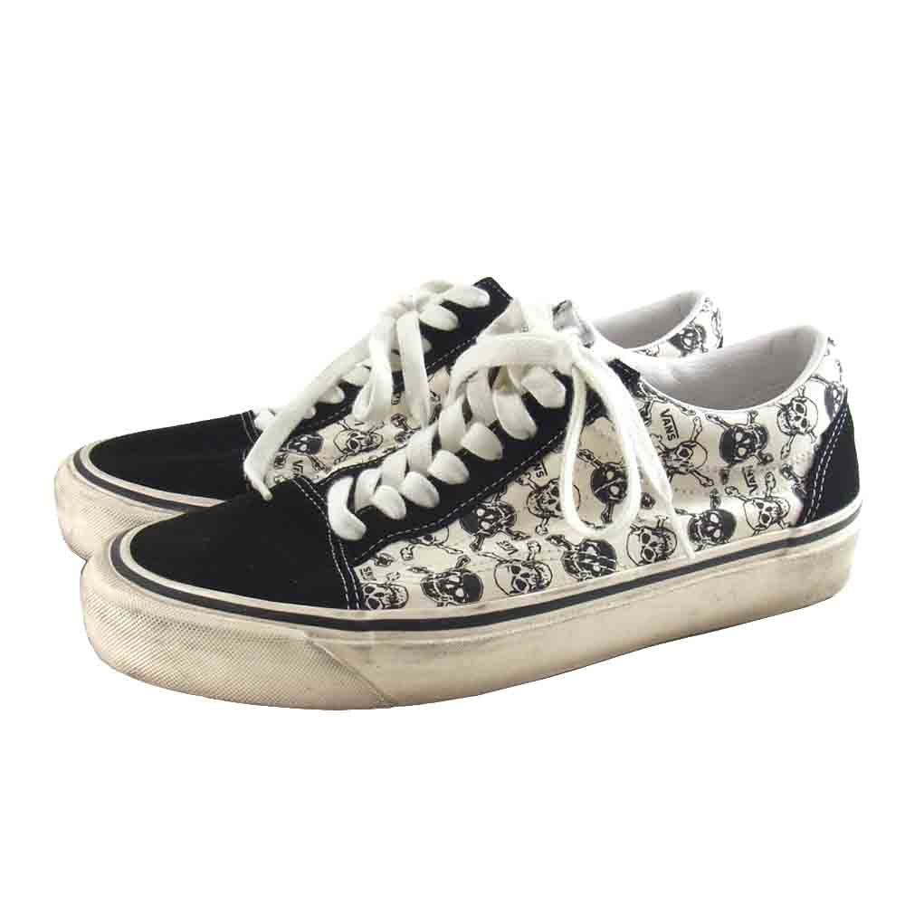 VANS バンズ OLD SKOOL 36 DX Anaheim Factory オールドスクール アナハイム 白×黒 28㎝【中古】