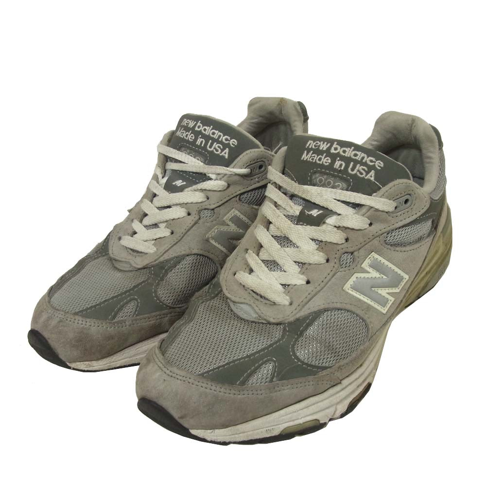 NEW BALANCE ニューバランス USA製 MR993GL スニーカー グレー系 27.5cm【中古】