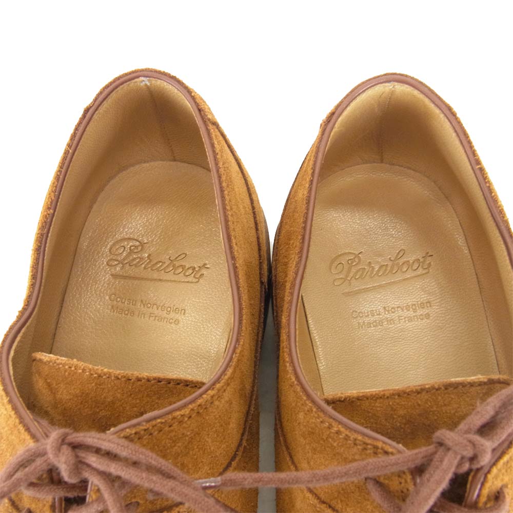 Paraboot パラブーツ AVIGNON アヴィニョン スエード ライトブラウン系 8【中古】