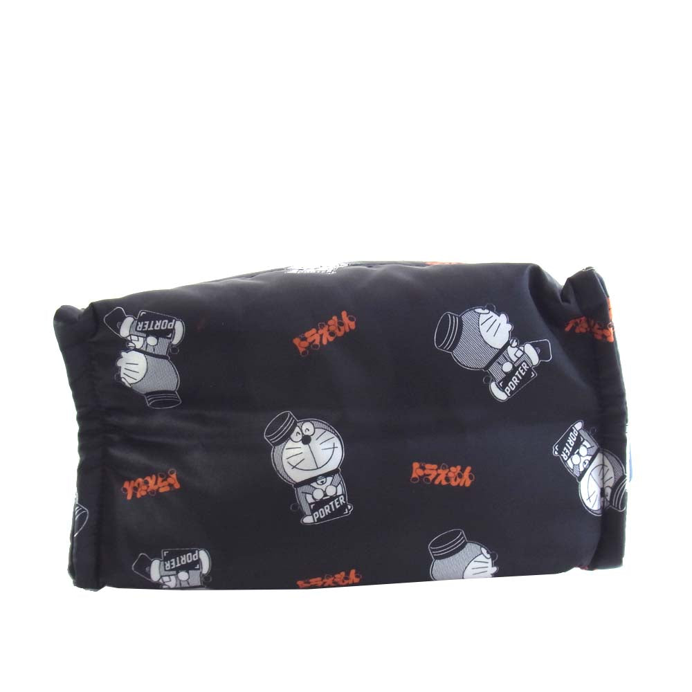 PORTER ポーター ドラえもん トートバッグ 2WAY TOTE BAG ブラック系【新古品】【未使用】【中古】