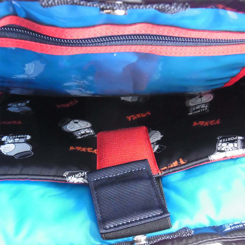 PORTER ポーター ドラえもん トートバッグ TOTE BAG ブラック系【新古品】【未使用】【中古】