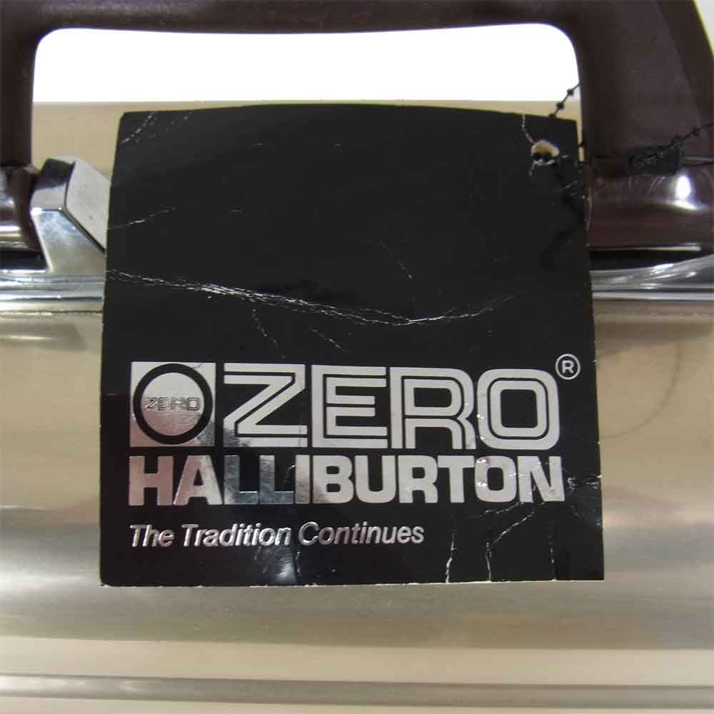 ZERO HALLIBURTON ゼロハリバートン ディプロマット アタッシュ ケース シルバー系【中古】