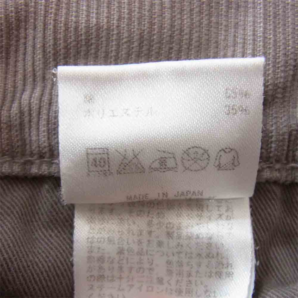 Ron Herman ロンハーマン 112060146 RH VINTAGE ダメージ加工 コーデュロイ パンツ グレー系 30【中古】