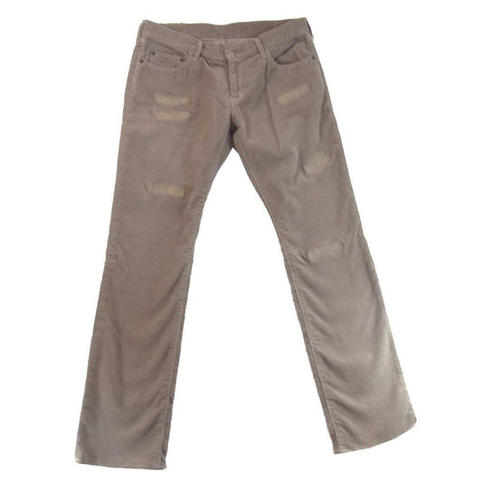 Ron Herman ロンハーマン 212060057－1079 RH VINTAGE ダメージ加工 コーデュロイ パンツ ベージュ系 31【中古】