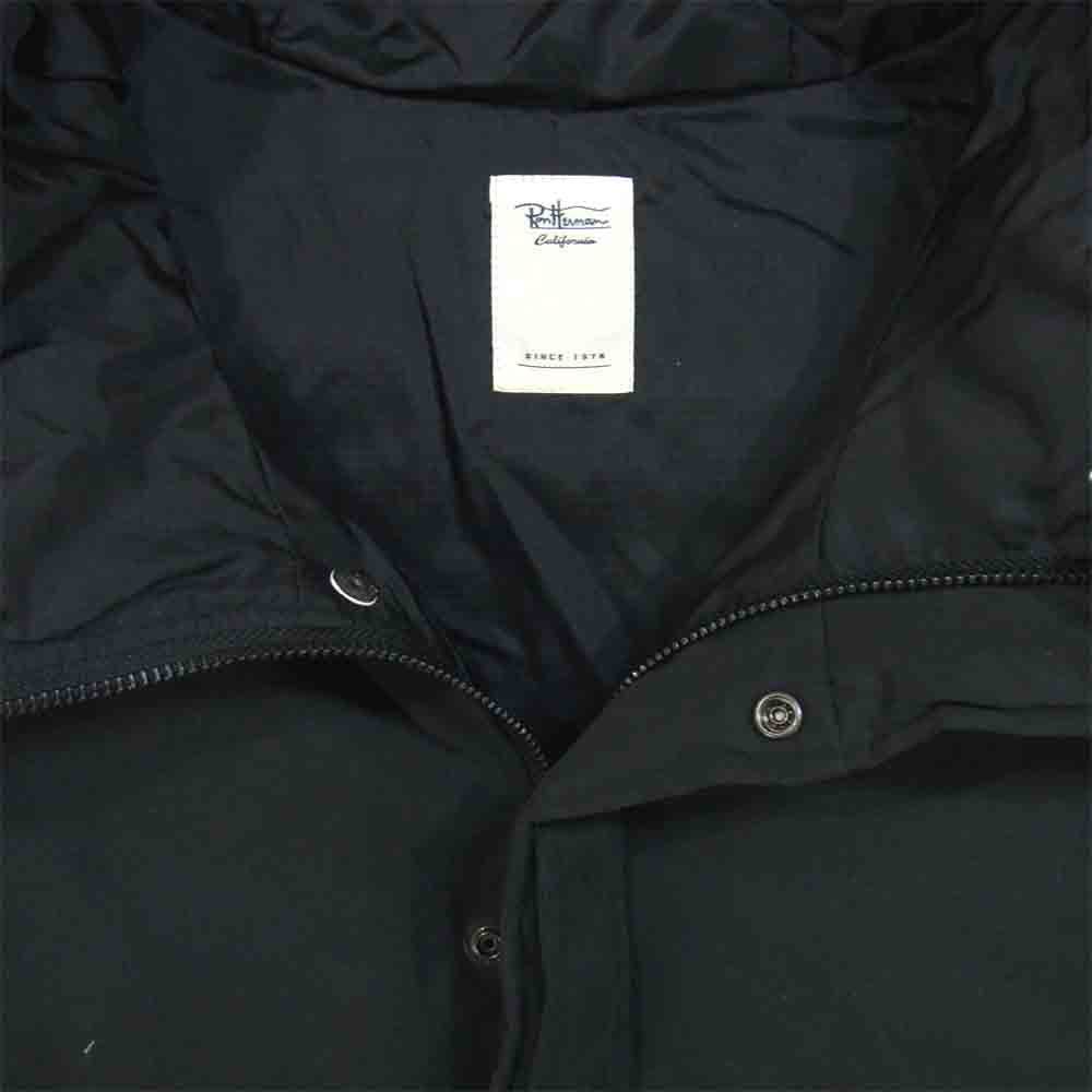 Ron Herman ロンハーマン 2820400074  MILITARY DOWN FOODIE ミリタリー ダウン フーディ ネイビー系 S【中古】