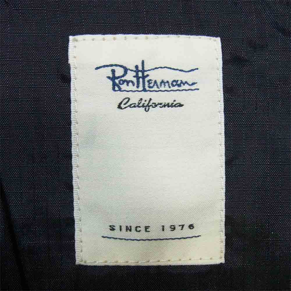 Ron Herman ロンハーマン 2820400074  MILITARY DOWN FOODIE ミリタリー ダウン フーディ ネイビー系 S【中古】