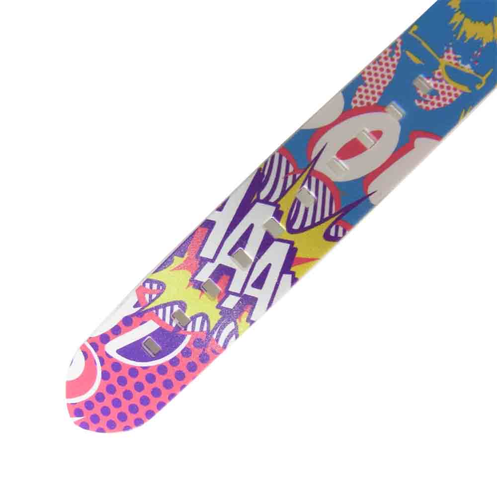 HYSTERIC GLAMOUR ヒステリックグラマー Q&Q×HYSTERIC SOLAR ラバーバンド ウォッチ 腕時計 レッド系【極上美品】【中古】