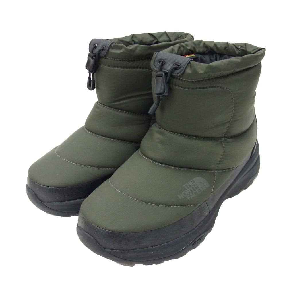 THE NORTH FACE ノースフェイス NF51874 Nuptse Bootie WP VI Short ヌプシ ブーティー ブーツ ニュートープ 25cm【美品】【中古】