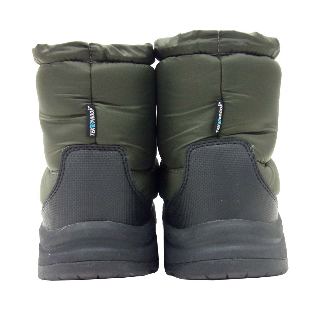THE NORTH FACE ノースフェイス NF51874 Nuptse Bootie WP VI Short ヌプシ ブーティー ブーツ ニュートープ 25cm【美品】【中古】