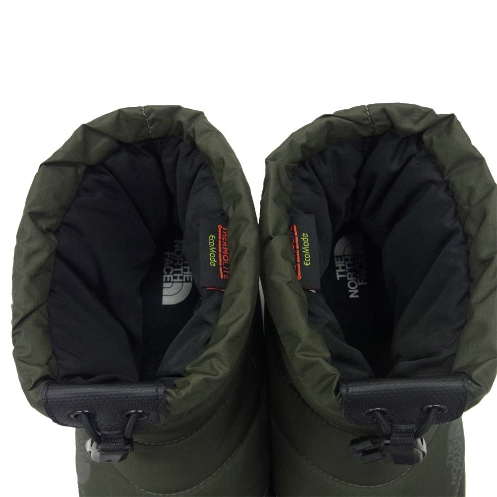 THE NORTH FACE ノースフェイス NF51874 Nuptse Bootie WP VI Short ヌプシ ブーティー ブーツ ニュートープ 25cm【美品】【中古】