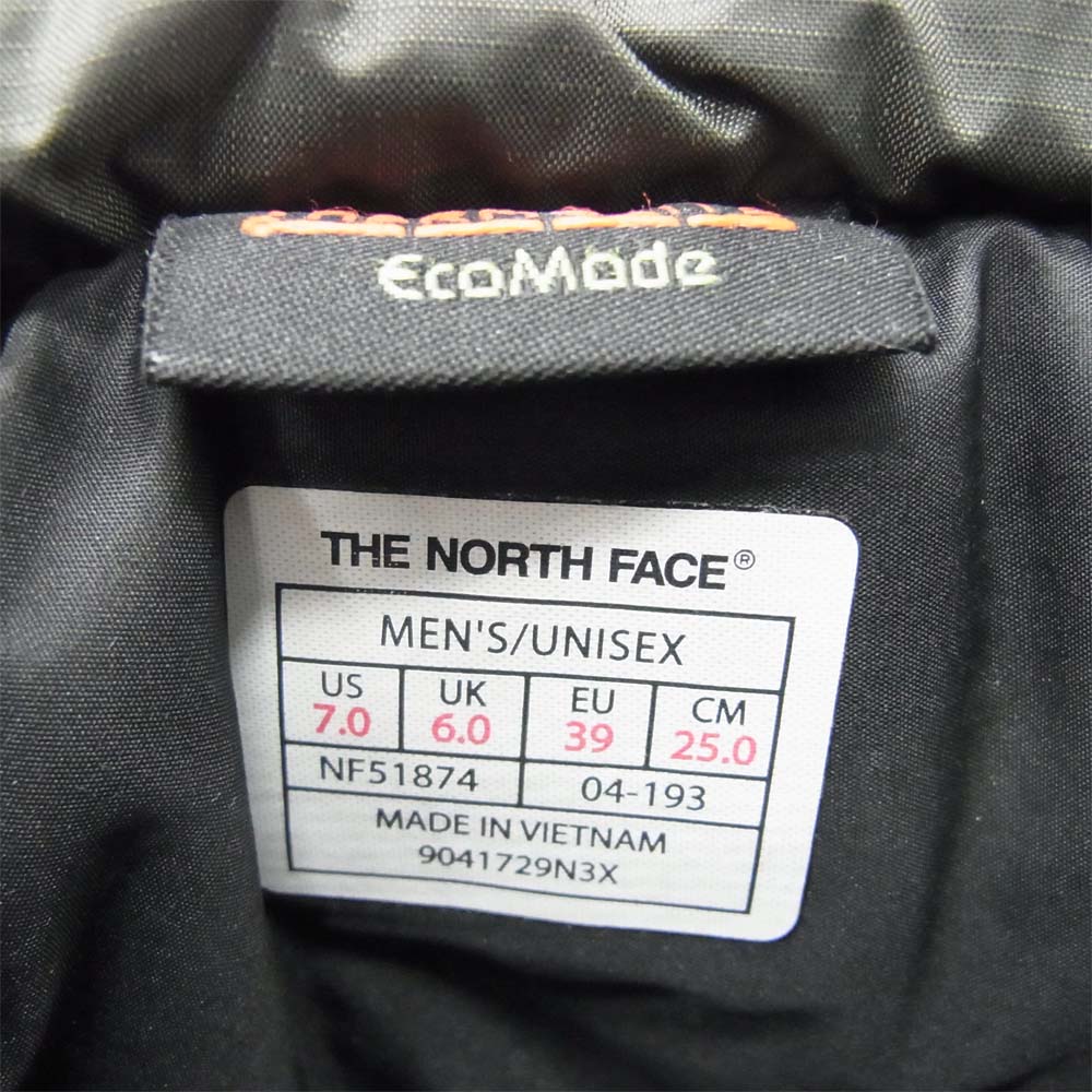 THE NORTH FACE ノースフェイス NF51874 Nuptse Bootie WP VI Short ヌプシ ブーティー ブーツ ニュートープ 25cm【美品】【中古】