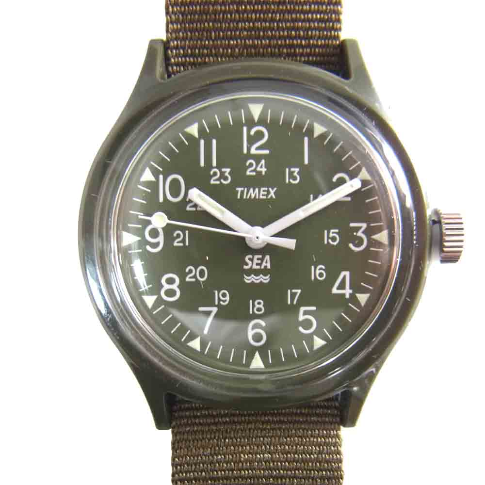 TIMEX タイメックス WDS-TIMEX-01 WIND AND SEA ウィンダンシー ORIGINALCAMPER オリジナルキャンパー 時計 ウォッチ カーキ系【新古品】【未使用】【中古】