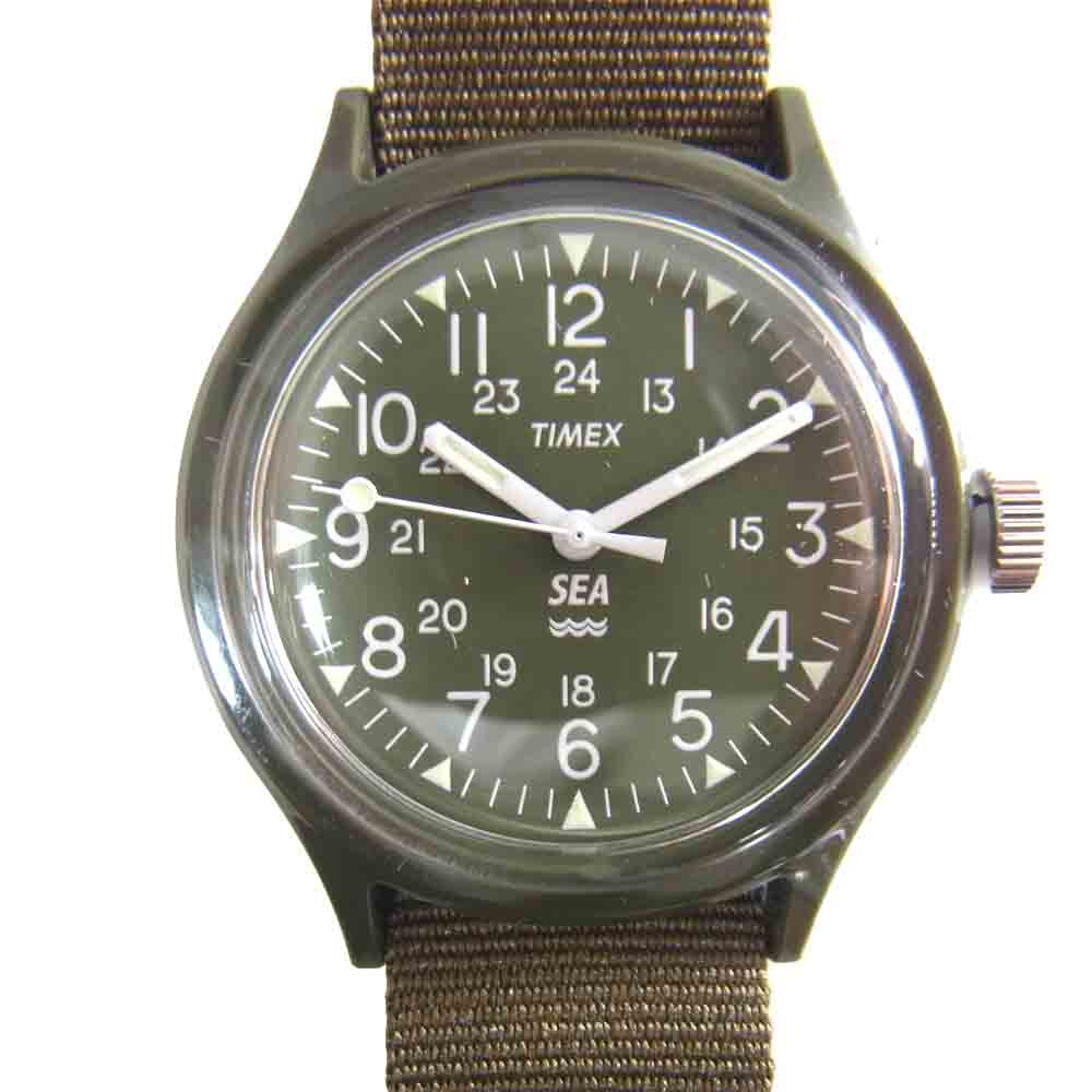 WIND AND SEA TIMEX タイメックス 時計 GREEN - 腕時計(アナログ)