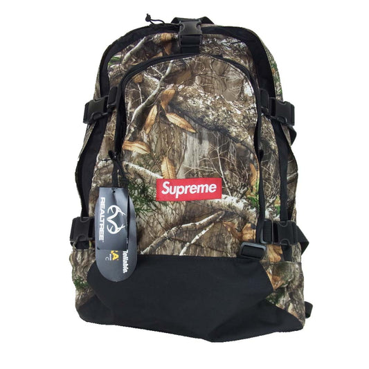Supreme シュプリーム 19AW Backpack Real Tree Camo リーフ柄 リュック バックパック マルチカラー系【新古品】【未使用】【中古】